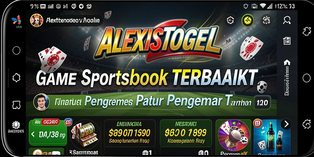Tampilan menarik dalam aplikasi taruhan olahraga ALEXISTOGEL.