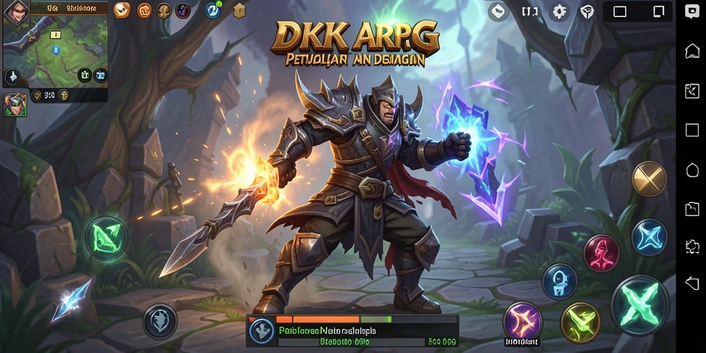 Screenshot menunjukkan aksi seru dalam pertarungan DKK yang mendebarkan.