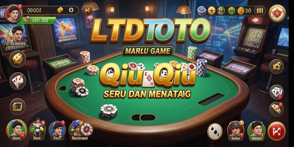Screenshot permainan LTDTOTO menampilkan gameplay QiuQiu yang mendebarkan.