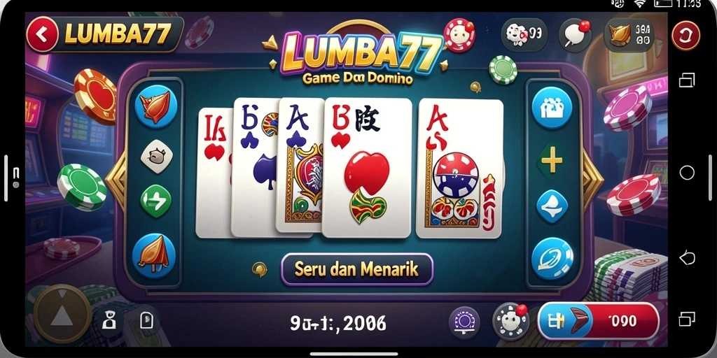 Tampilan gameplay menarik dalam LUMBA77 yang mengasyikkan.
