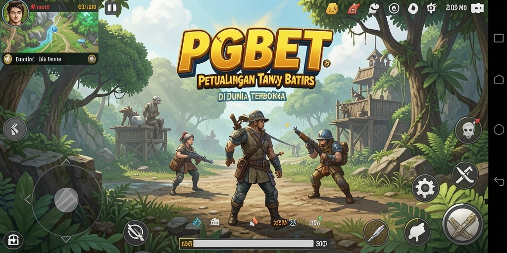 Screenshot PGBET menampilkan dunia luas dengan gameplay Open World yang menarik.