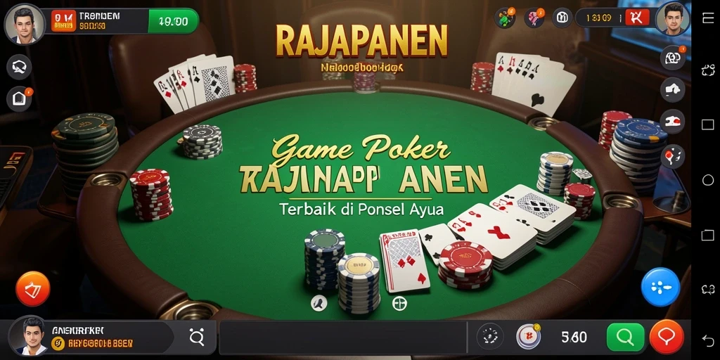 Tampilan gameplay RAJAPANEN yang mendebarkan dan interaktif.