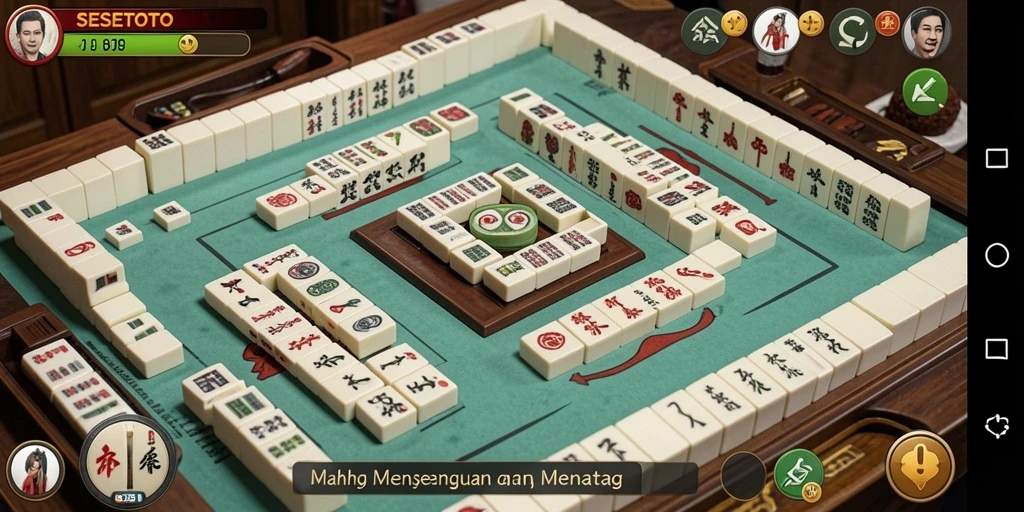 Tampilan menarik dari gameplay SESETOTO yang menawan.