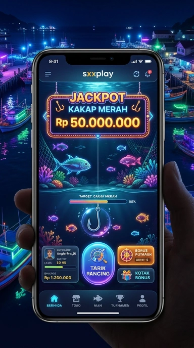 Screenshot tampilan antarmuka utama sxxplay.